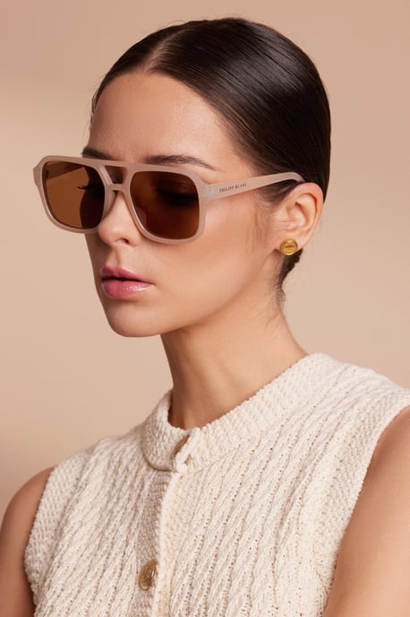 Gafas de sol Philipp Blanc CHAMPAGNE - Image 5