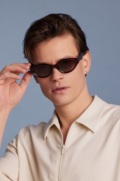 Gafas de sol marrones Philipp Blanc - Image 4