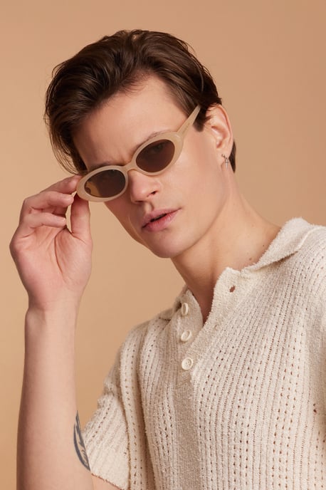 Gafas de sol Philipp Blanc CHAMPAGNE - Image 4