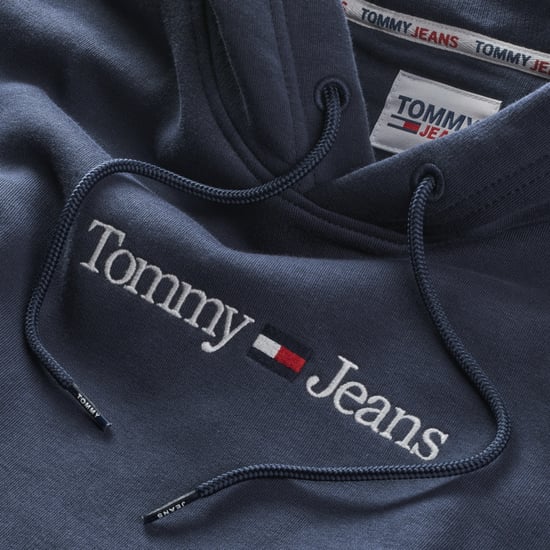 Sudadera Tommy Jeans Reg Linear Azul - Image 3