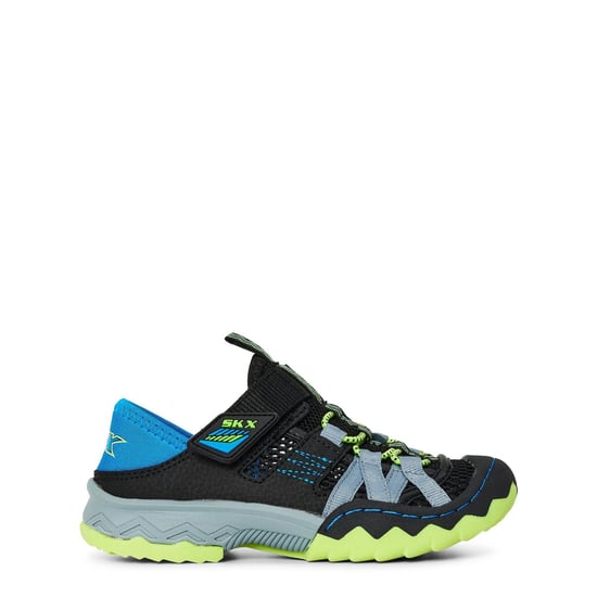 Skechers Whipsaw zapatillas para niño en Negro/Azul/Lima - Image 1
