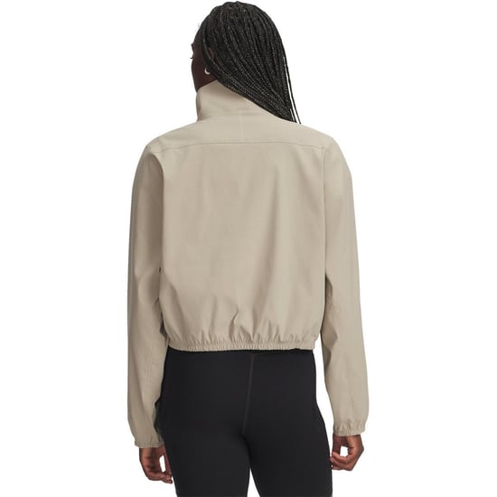 Under Armour Unstoppable parte superior de chándal de rendimiento para mujer en marrón - Image 2