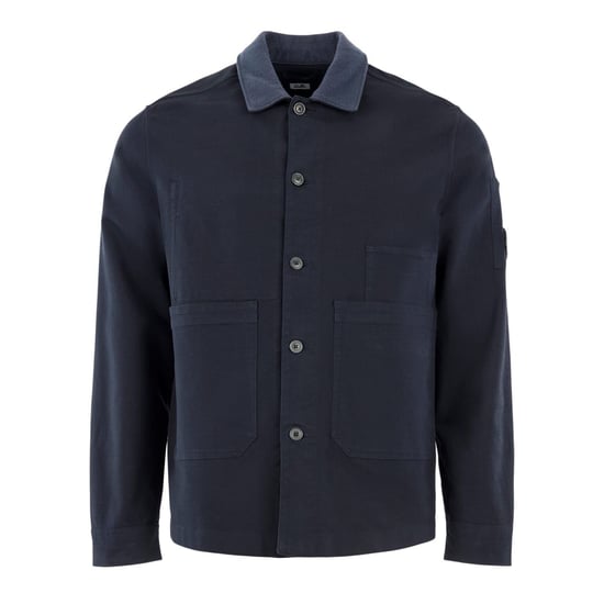 Sobrecamisa de hombre con botones C.P. Company en Ttl Eclipse 888 - Image 1