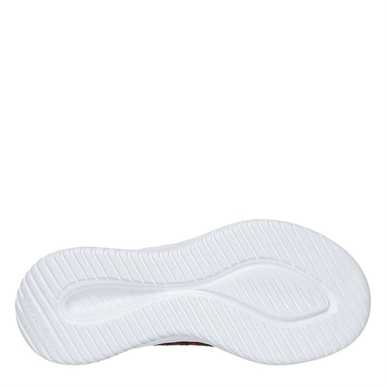 Zapatillas deportivas de punto elástico Skechers para niño, W Air, sin cordones, unisex infantil, antracita/rojo - Image 4