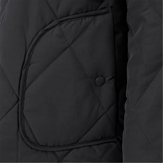 Chaqueta acolchada de mujer Firetrap en negro - Image 6