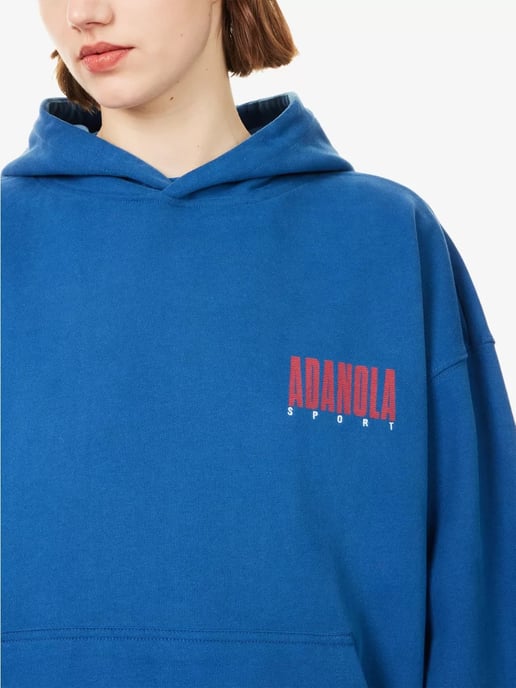 Adanola Horizon Hoodie Mujer Azul marino Oversized - Image 5