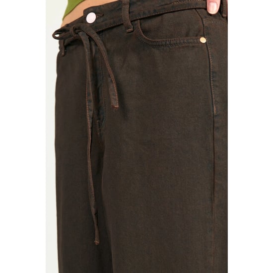 Nümph Numph 707358 vaqueros de pierna ancha Black Coffee - Image 4