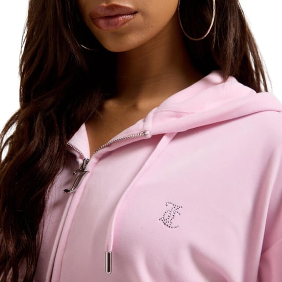 Juicy Couture Iccle outline sudadera con capucha corta - Image 3