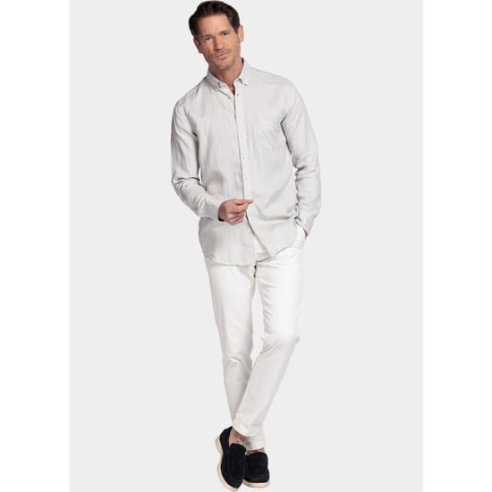 Giordano Camisa de hombre Ivy Manga larga Button-Down S 617009/91 - Image 3