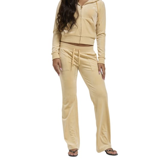 Juicy Couture Del ray pantalón con bolsillos dorado - Image 3