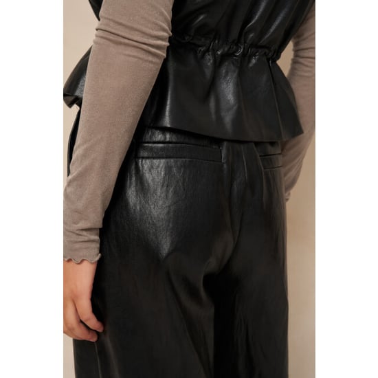 Lofty Manner Kove RJ83 Barrel pantalón de cuero vegano - Image 3
