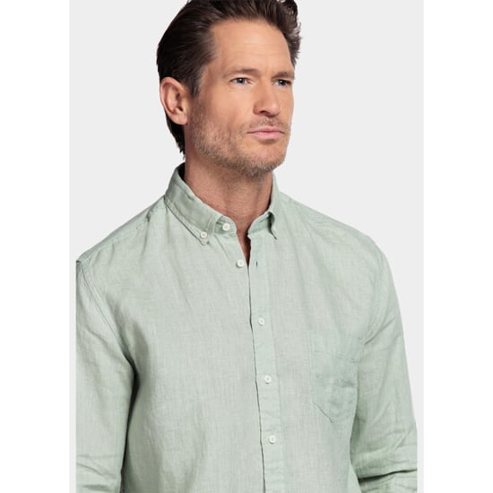 Giordano Camisa de hombre Ivy Manga larga Button-Down S 617009/71 - Image 2