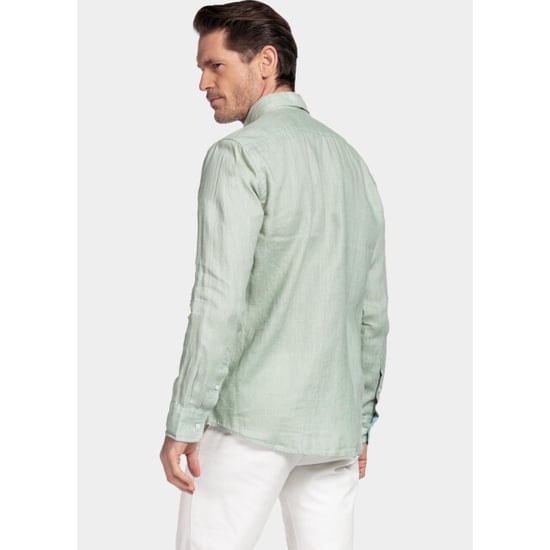 Giordano Camisa de hombre Ivy Manga larga Button-Down S 617009/71 - Image 6