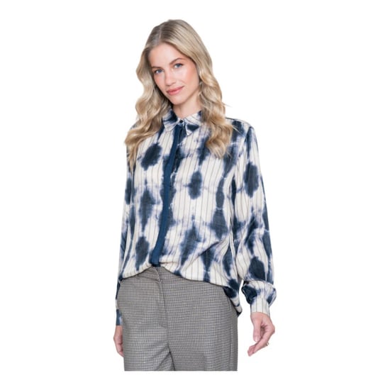 Geisha 63902-20 685 blusa azul oscuro/ecru - Image 6