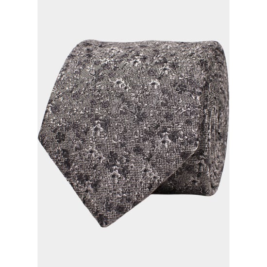 Tresanti Corbata Gris GLAUCO con flores silvestres TRTIKE470/201 - Image 2