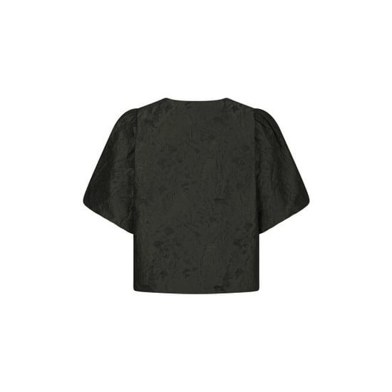 Neo Noir Aisa blusa de brocado 1669 155 verde oscuro - Image 2