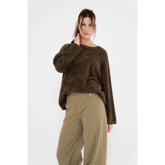 Zizo Fa26.sell.502 sella pantalones de rayas caqui - Image 3