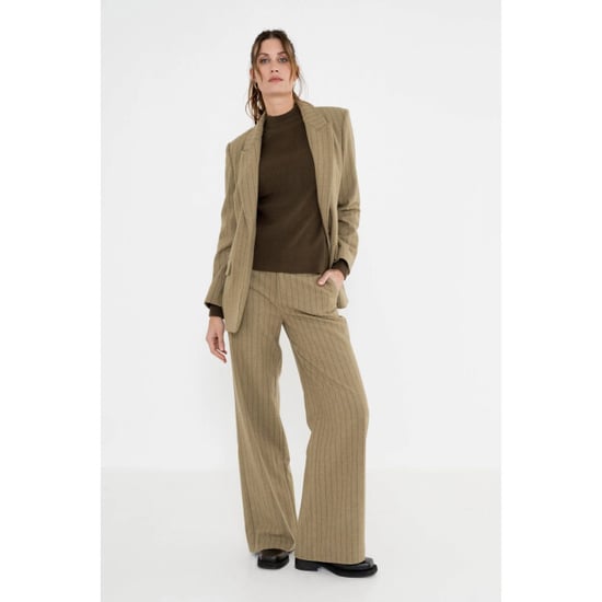 Zizo Fa26.sell.502 sella pantalones de rayas caqui - Image 4