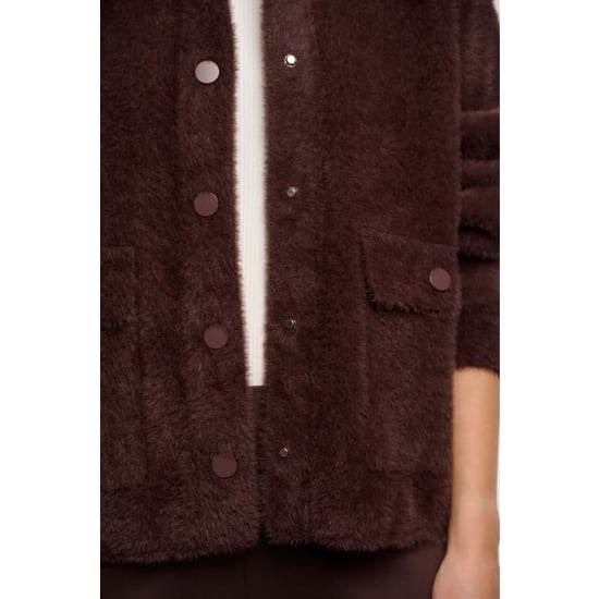 Rino & Pelle Nia.5002613 chaqueta Rino & Pelle con cuello desmontable Coffee Roast - Image 2