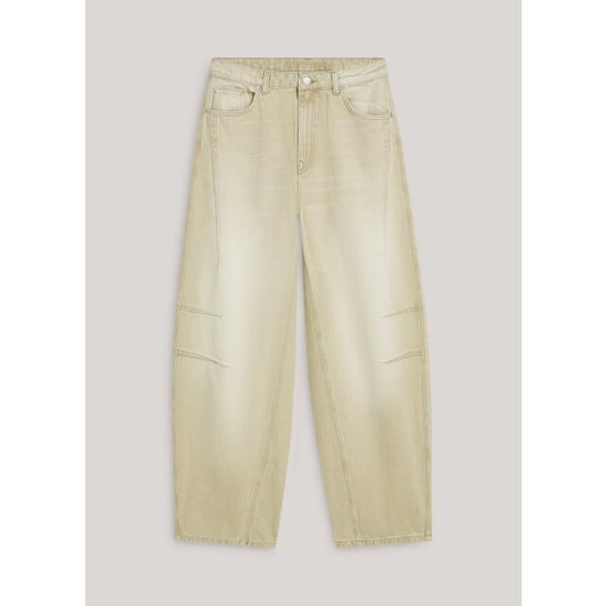 Summum 4s3073-5229 198 vaqueros de corte barrel denim de algodón retro greige - Image 5