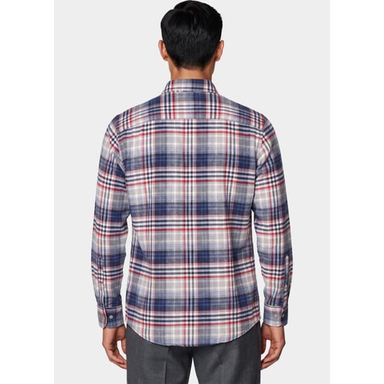 Commander Flag Camisa de franela para hombre 214008501/447 - Image 4