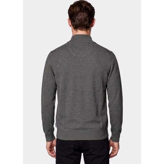 Baileys Cárdigan de hombre con cremallera, estampado integral, 2 tonos 622009/775 - Image 3