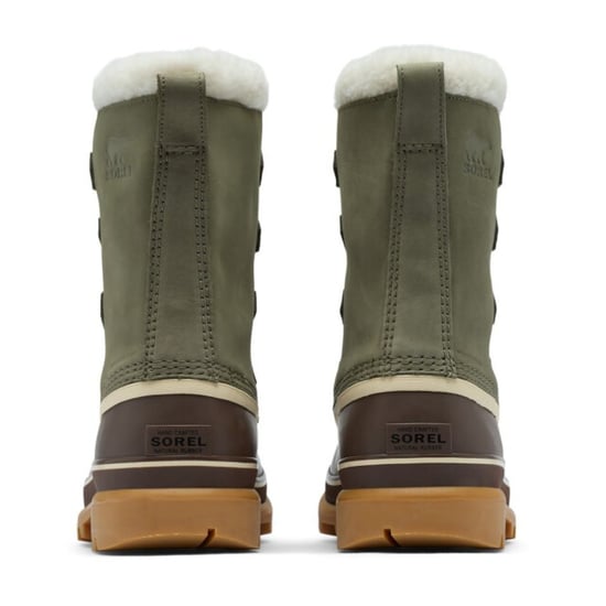 Sorel Caribou wp stone green botas de cordones unisex - Image 3