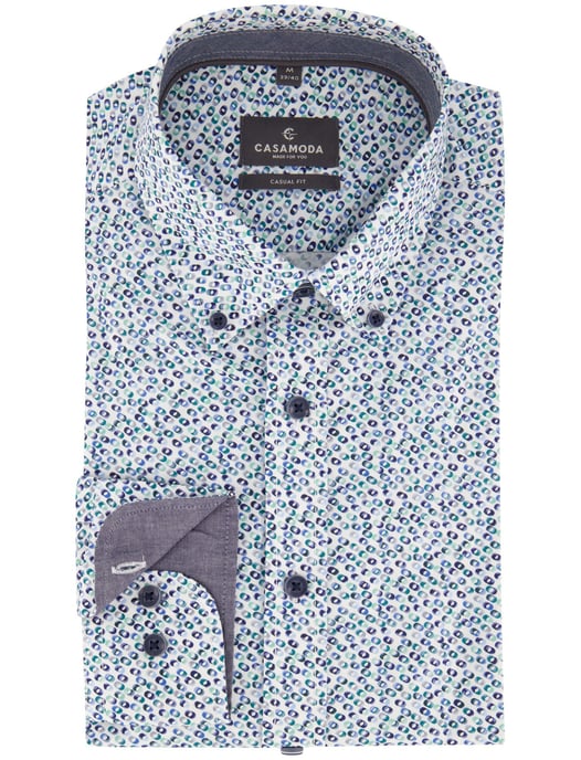 Casamoda Camisa de hombre 126132000 150 Petrol - Image 2