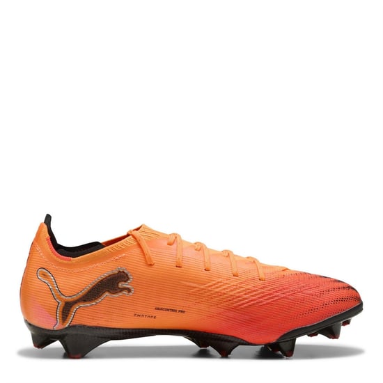 Botas de fútbol Puma Ultra 6 Carbon para hombre con suela para terreno firme en Heat Fire-Pum - Image 4