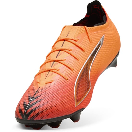 Botas de fútbol Puma Ultra 6 Carbon para hombre con suela para terreno firme en Heat Fire-Pum - Image 6