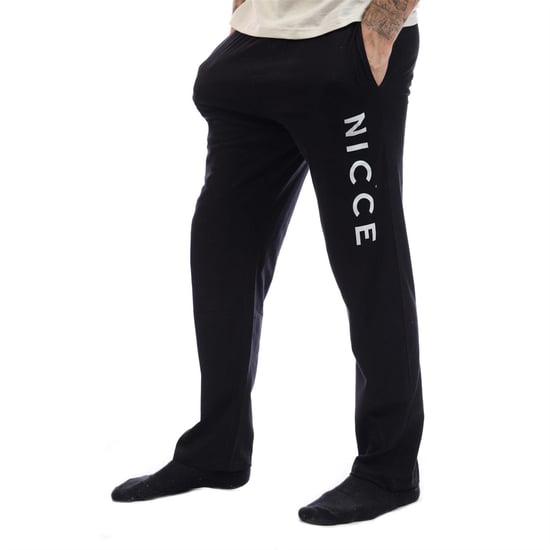 Conjunto de camiseta y pantalón NICCE para hombre en negro - Image 3