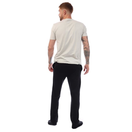 Conjunto de camiseta y pantalón NICCE para hombre en negro - Image 4