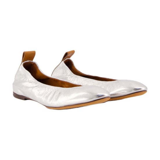 Lanvin Bailarinas - - Piel - Plata - Image 3