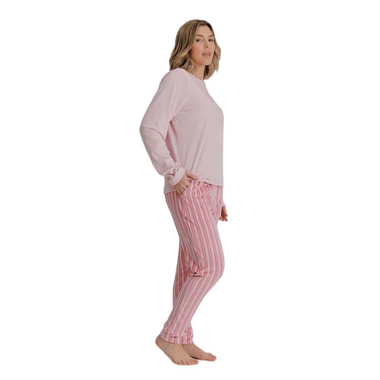 Pijama Mujer Terciopelo Manga Larga MU5 - Image 3
