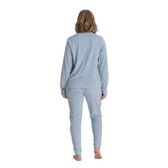Pijama Mujer Terciopelo Manga Larga MU5 - Image 2