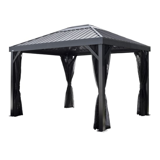Sojag Kiruna 3x3.5 m pabellón de jardín metálico con mosquitera - Image 1