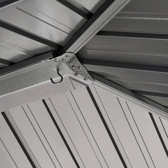 Sojag pabellón metálico London con mosquitera 3x4 m - - Image 6