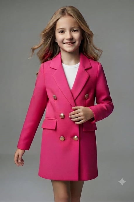 Chaqueta juvenil con capucha y cremallera - Image 3