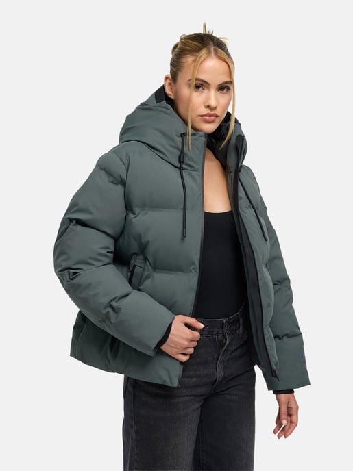 Chaqueta de invierno para mujer Marikoo Paddie con capucha acolchada - Image 3