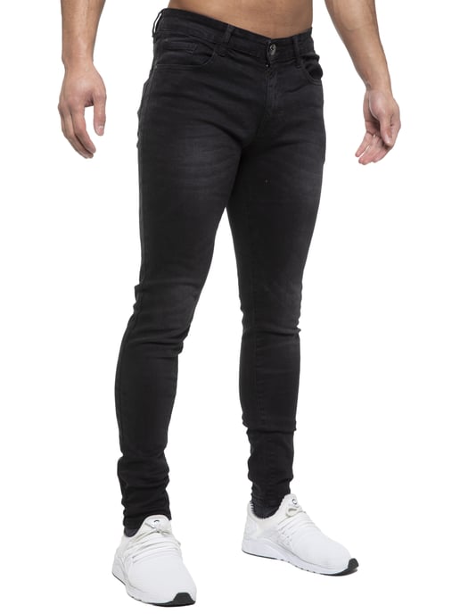 ETO | Pantalones vaqueros ajustados de diseño para hombre - Image 2