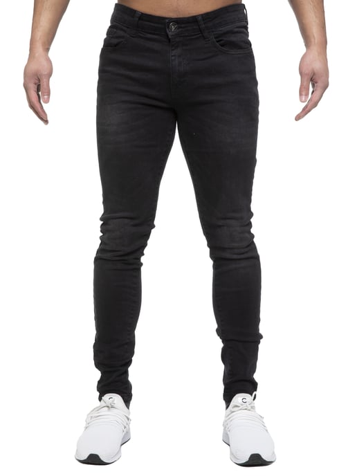 ETO | Pantalones vaqueros ajustados de diseño para hombre - Image 3