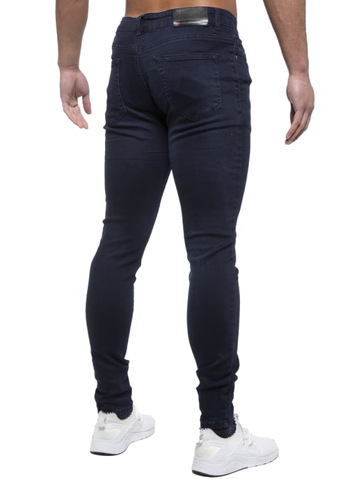 ETO | Pantalones vaqueros ajustados de diseño para hombre - Image 4