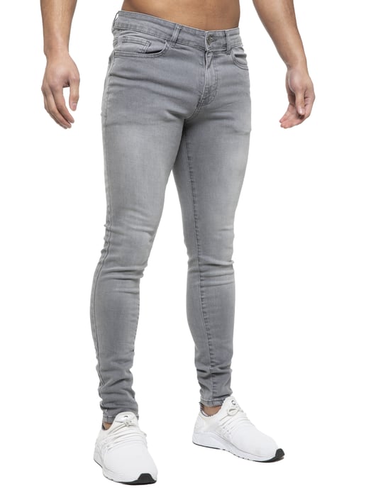 ETO | Pantalones vaqueros ajustados de diseño para hombre - Image 2