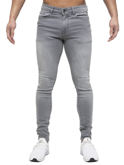 ETO | Pantalones vaqueros ajustados de diseño para hombre - Image 3