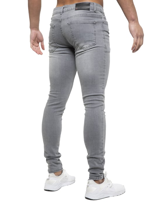 ETO | Pantalones vaqueros ajustados de diseño para hombre - Image 5