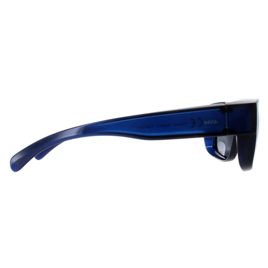 INVU Rectángulo Unisex Azul Transparente Azul Polarizado E2401 - Image 4
