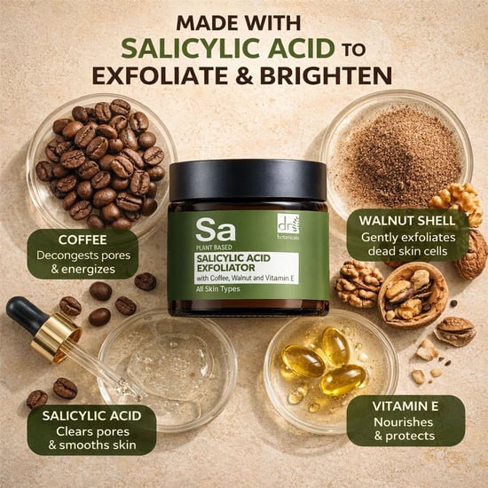 Dr. Botanicals Exfoliante antiedad con ácido salicílico, café, nuez y vitamina E, 60 ml. - Image 5