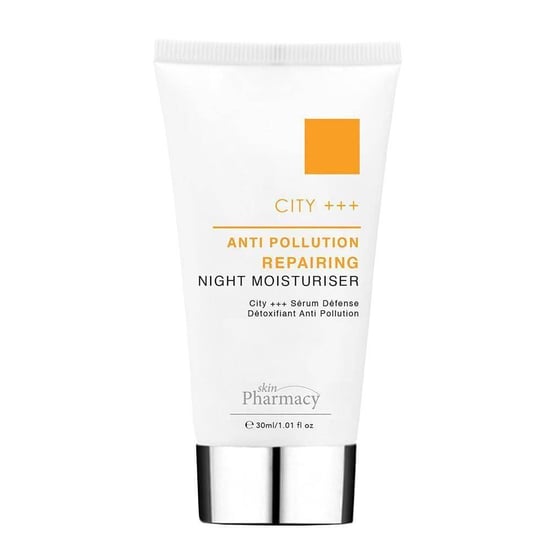 skinPharmacy Crema hidratante de noche reparadora, antipolución y antiedad City +++ 30 ml - Image 4