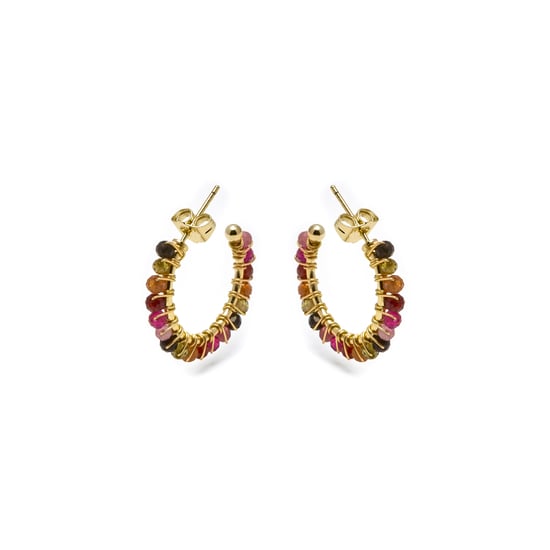 Pendientes Luxenter, Aiel acabado en Oro amarillo de 18 Kts. - Image 3