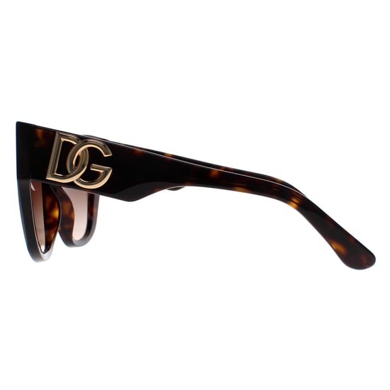 Gafas de sol Dolce & Gabbana DG4404 502/13 havana marrón degradado - Image 3